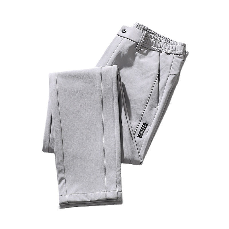 Men's Fashionable Elastic Waist Ultra-thin Casual Pants