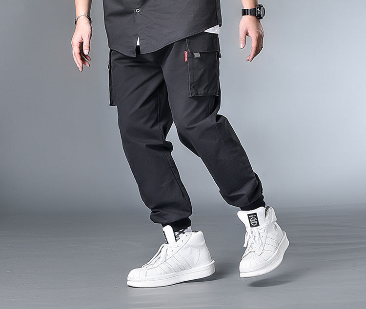 Woven Cargo Pants Plus Size