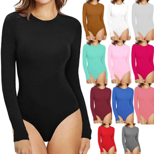 Commuting Style Thong Bodysuit