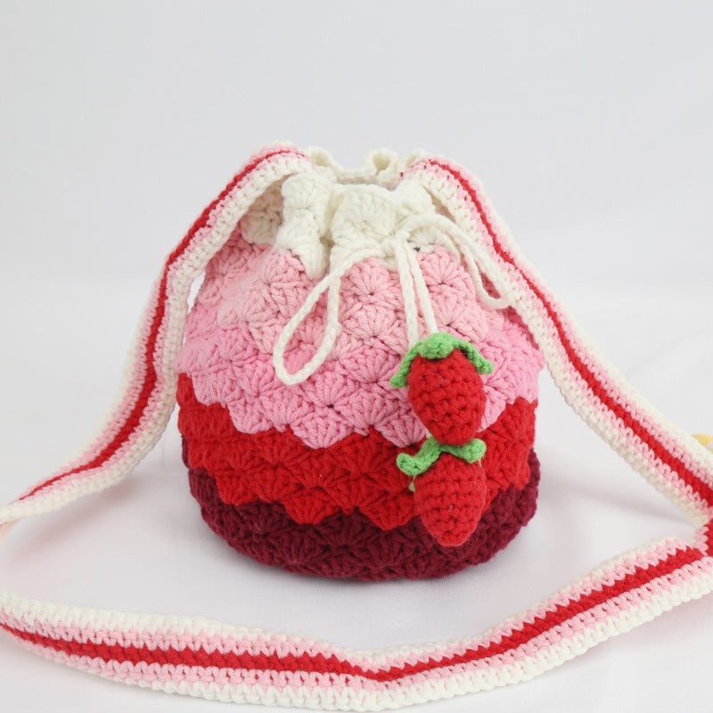 Cloth Fragrance Hand-knitted Wool Bag