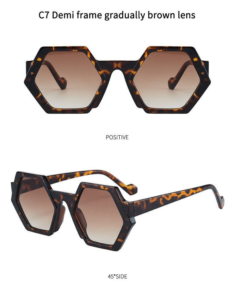 Fashion Polygonal Sunglasses