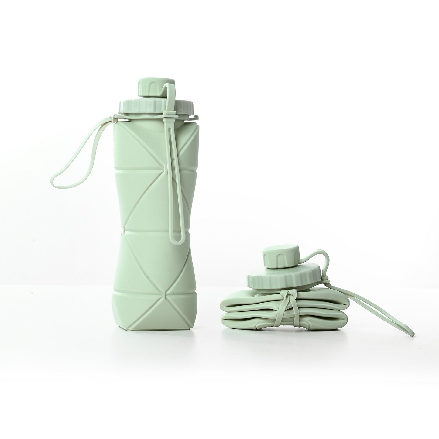 600ml Folding Silicone Water Bottle