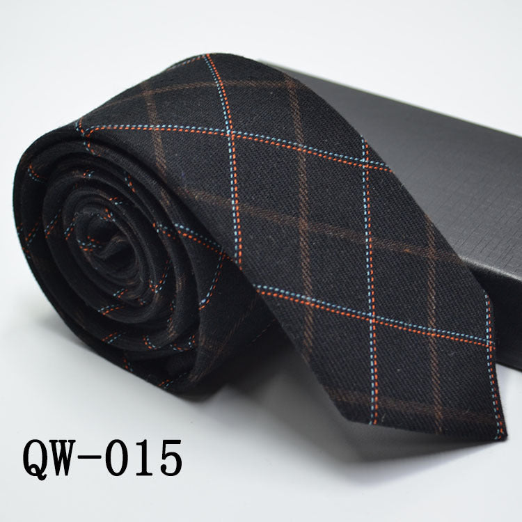 Super Narrow Wool-like Elegant Men's Tie