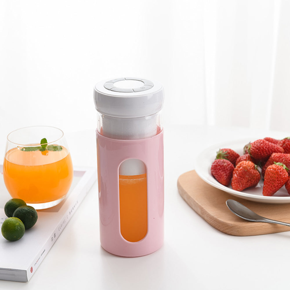 Portable Electric Fruit Juicer USB Rechargeable Blender