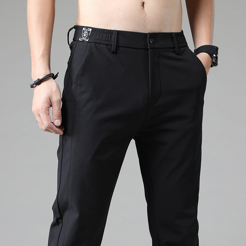 Men's Fashionable Elastic Waist Ultra-thin Casual Pants