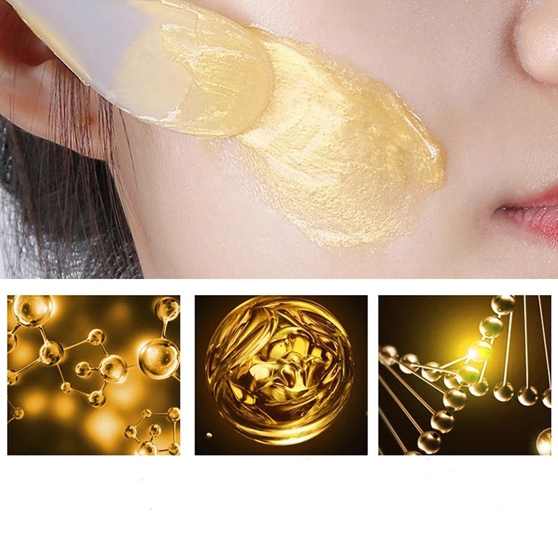 Gold Foil Snail Tear-Off Hydrating Mask