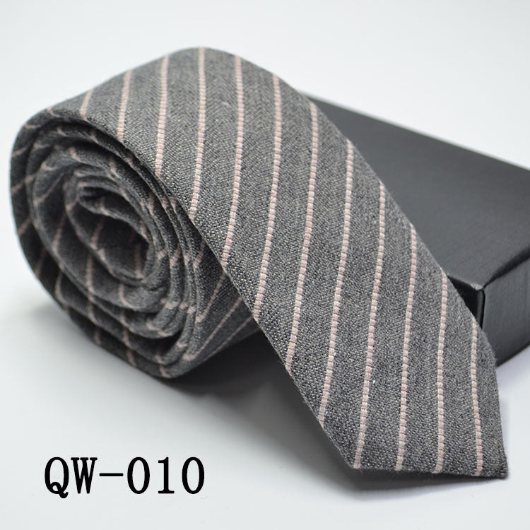 Super Narrow Wool-like Elegant Men's Tie