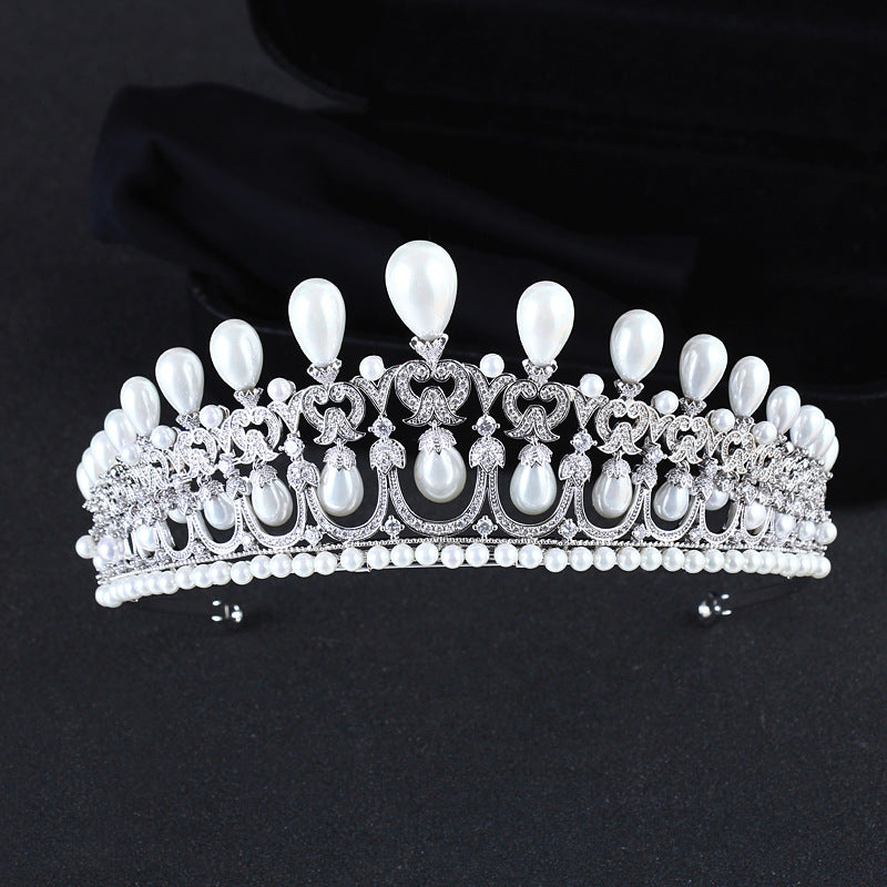 Pearl and Crystal Crown