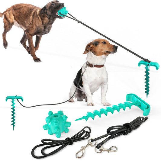 Tie dog leash