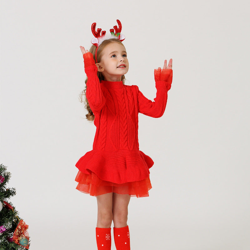 Classy Warm Toddler Dress