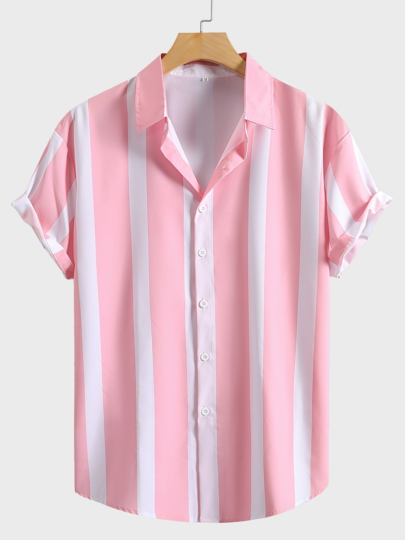 Summer Beach Short-sleeved Lapel Casual Shirt