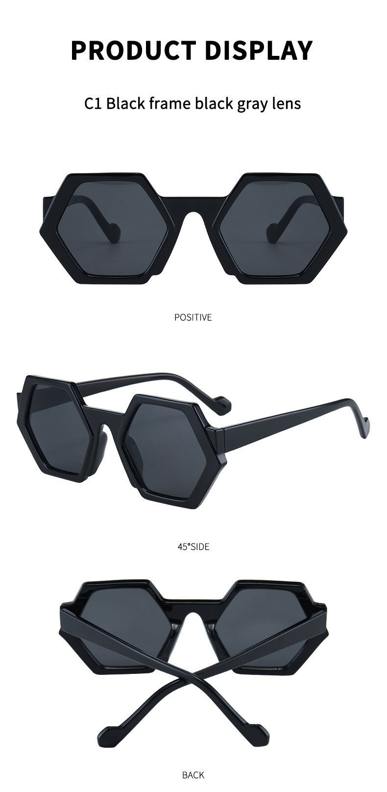 Fashion Polygonal Sunglasses