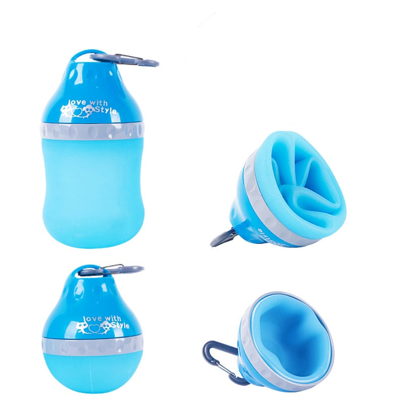 Portable Silicone Folding Pets Bottles