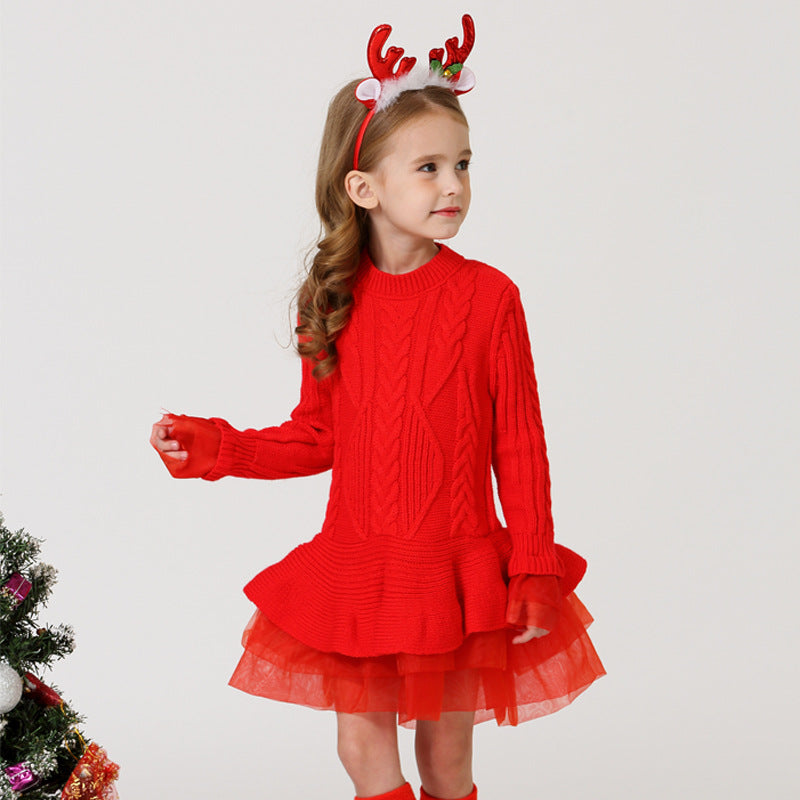 Classy Warm Toddler Dress