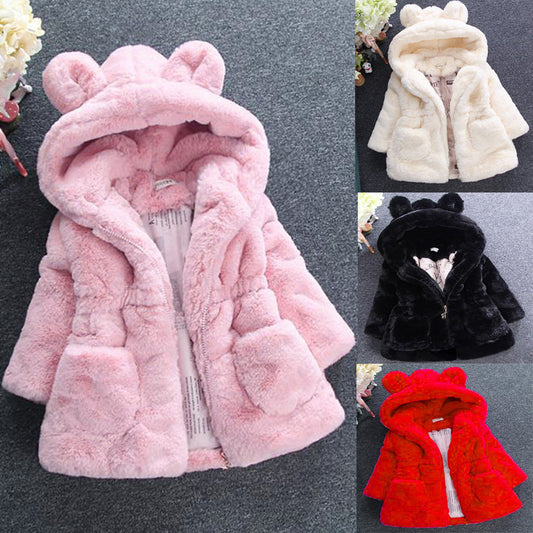 Baby fur coat