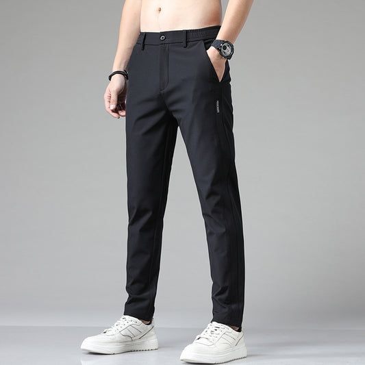 Men's Fashionable Elastic Waist Ultra-thin Casual Pants