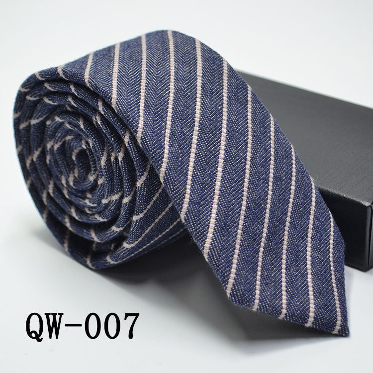 Super Narrow Wool-like Elegant Men's Tie