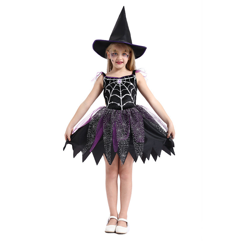 Halloween Children Witch Costume