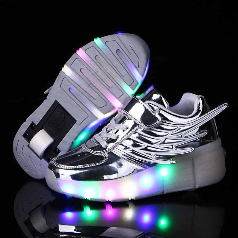 Ultra-light Luminous Charging Rampage Shoes