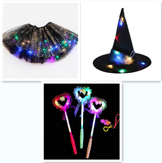 Luminous  LED Tutu Sequins Shiny Skirt