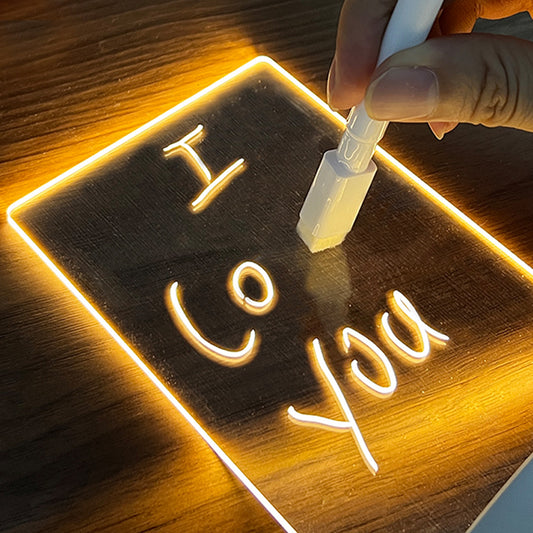 Creative Note Board Led Night USB Message Board