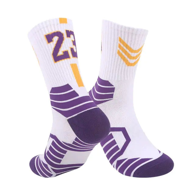 Breathable Non-Slip Professional Basketball Socks