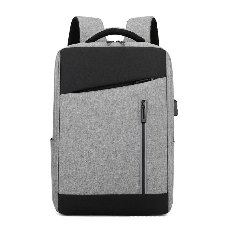 Large Capacity With Charging USB Business Casual Computer Bag