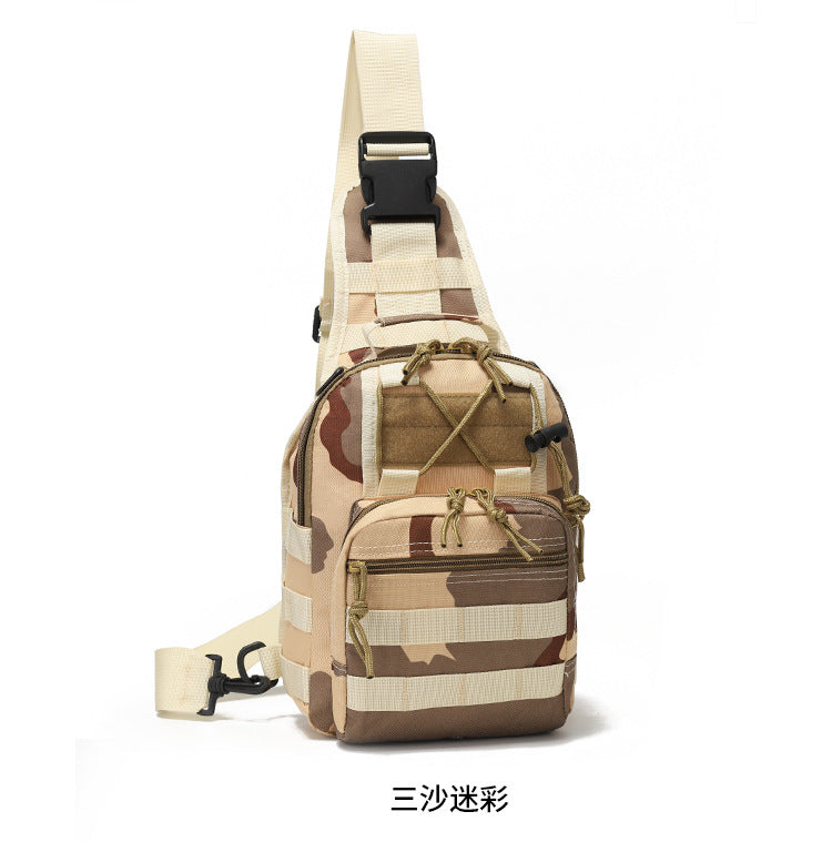 Oxford Cloth Camouflage Outdoor Chest Pannier Bag