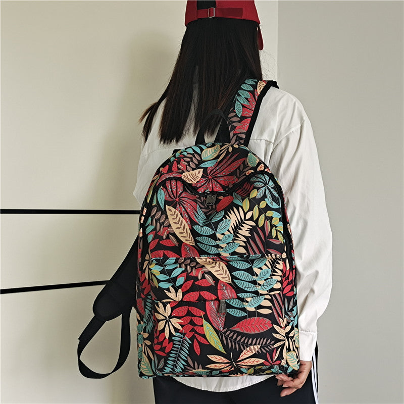 Fashion Retro Style Large Capacity Lightweight Backpacks