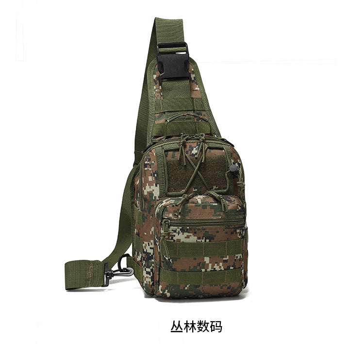 Oxford Cloth Camouflage Outdoor Chest Pannier Bag