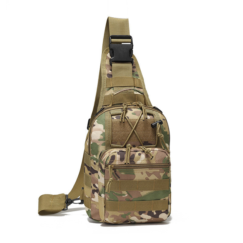 Oxford Cloth Camouflage Outdoor Chest Pannier Bag