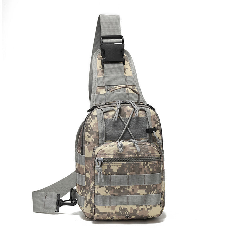 Oxford Cloth Camouflage Outdoor Chest Pannier Bag