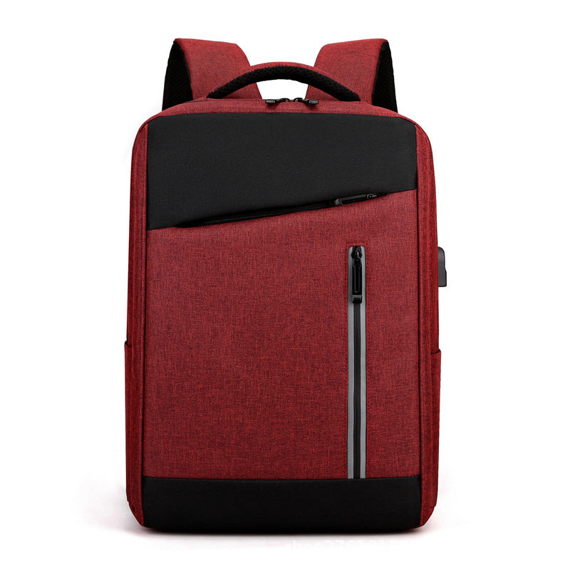 Large Capacity With Charging USB Business Casual Computer Bag