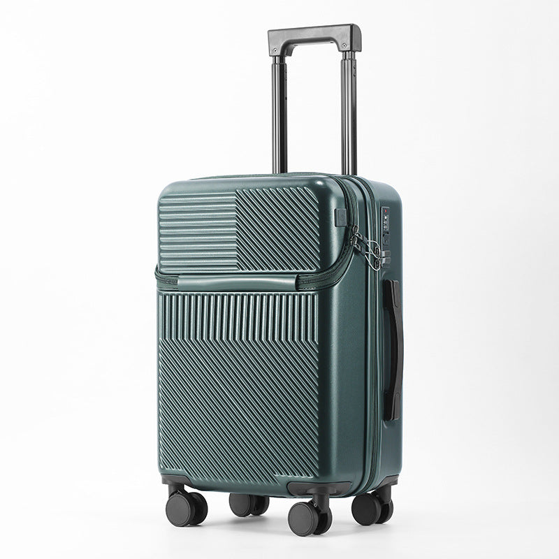 US Multi-functional Front Fastening Large Capacity Luggage