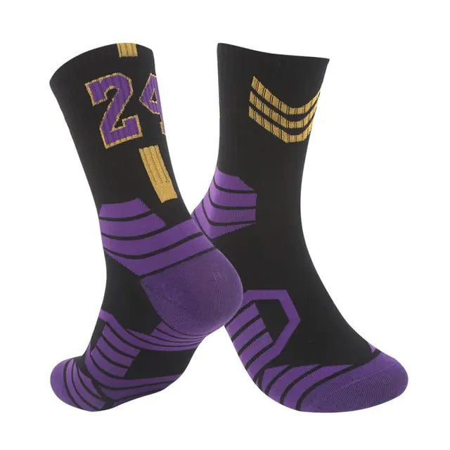 Breathable Non-Slip Professional Basketball Socks