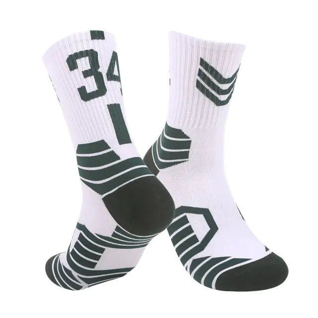 Breathable Non-Slip Professional Basketball Socks