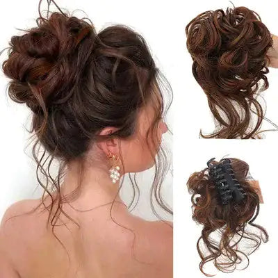 SwirlSensation Hair Bun