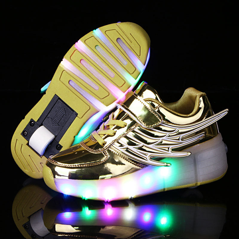 Ultra-light Luminous Charging Rampage Shoes