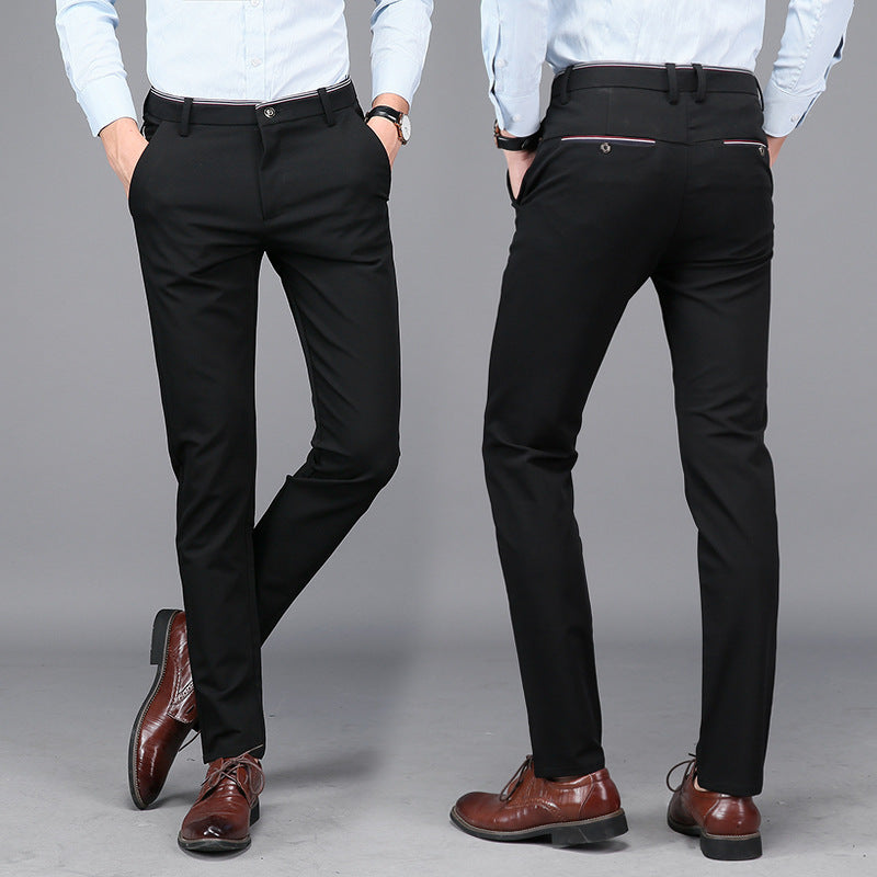 Business Elastic Casual Suit Pants