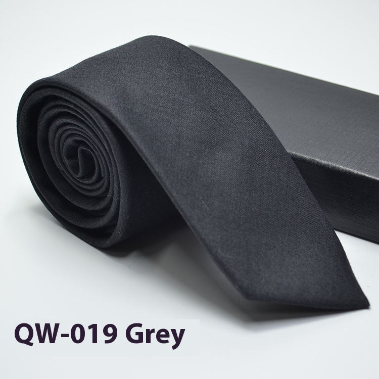 Super Narrow Wool-like Elegant Men's Tie