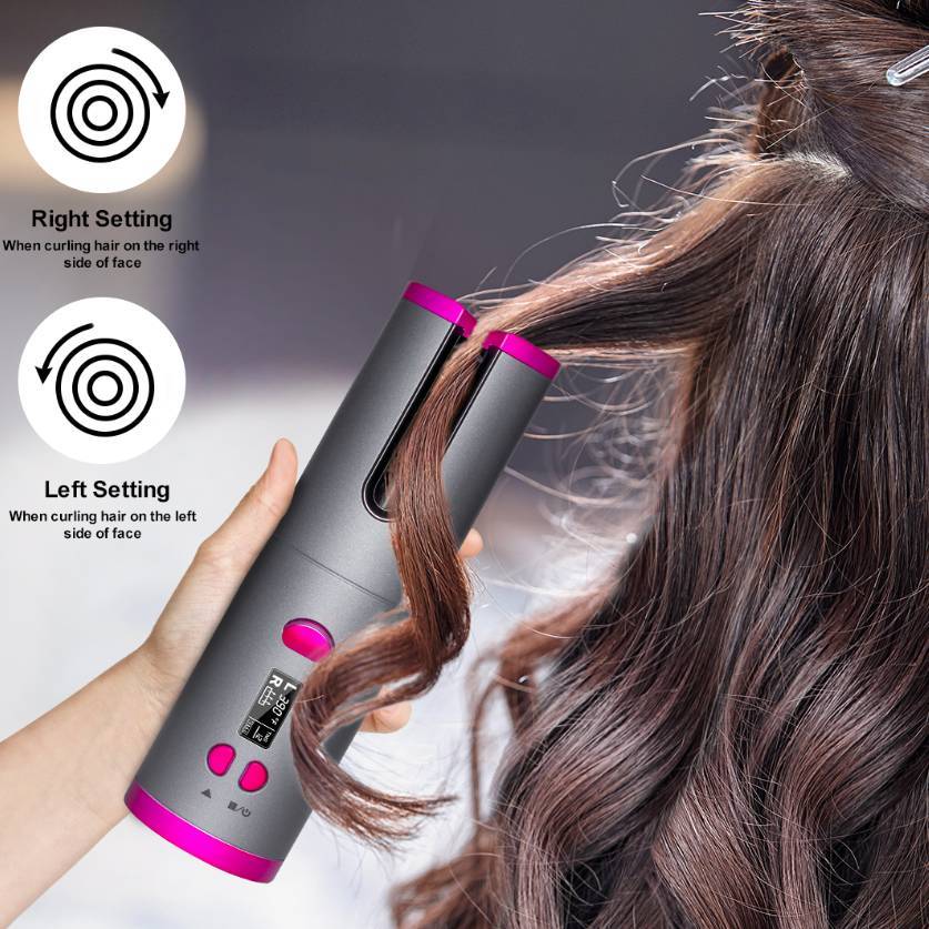 USB Wireless Multifunctional Charging Curler