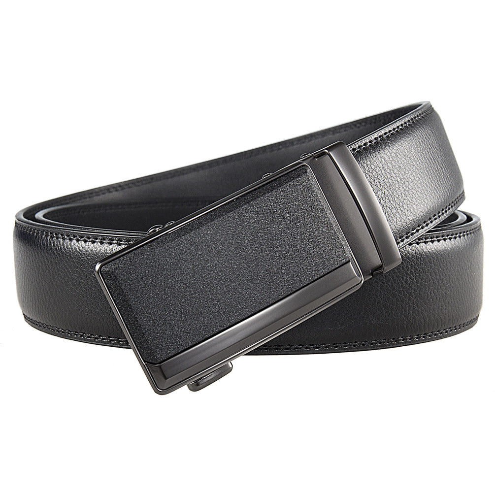 Men's Business Leather Split Leather Belt