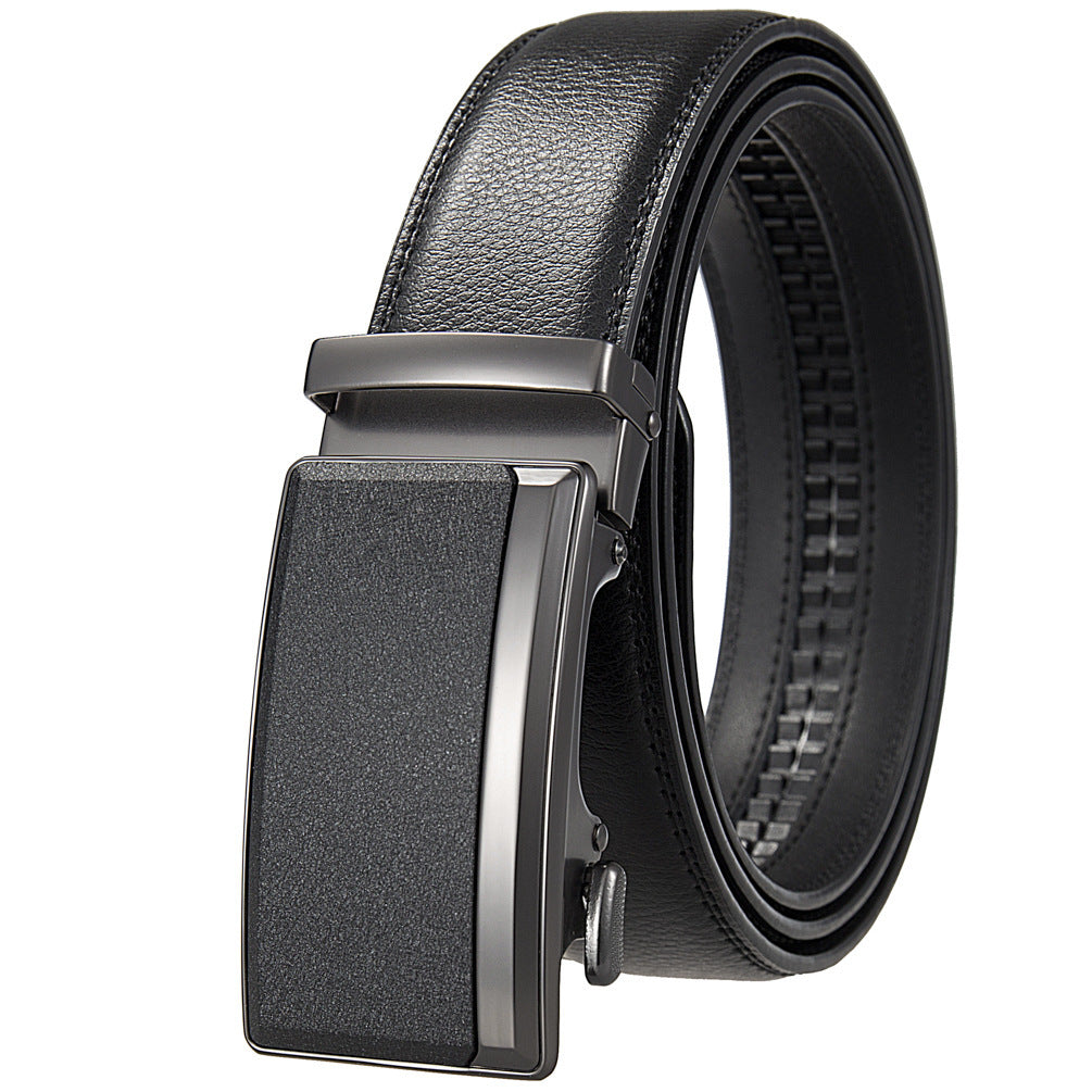 Men's Business Leather Split Leather Belt