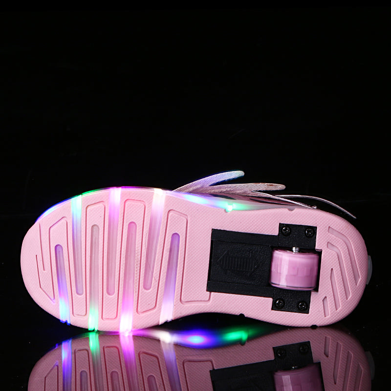 Ultra-light Luminous Charging Rampage Shoes