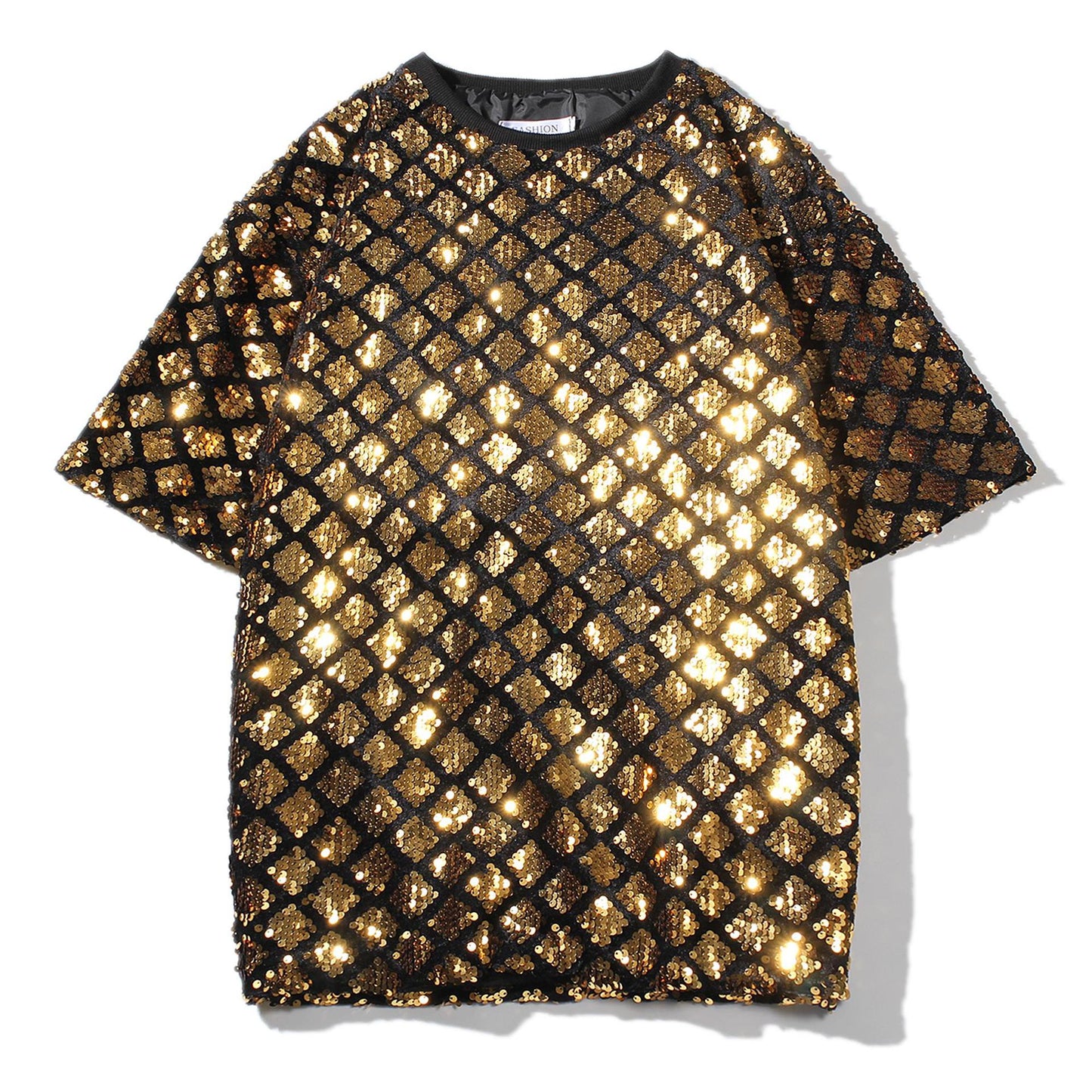 Shiny Hiphop Luxury Short Sleeve T-Shirts