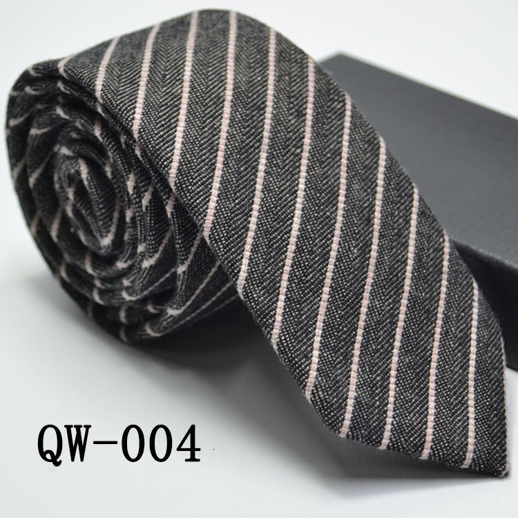 Super Narrow Wool-like Elegant Men's Tie