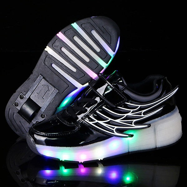 Ultra-light Luminous Charging Rampage Shoes