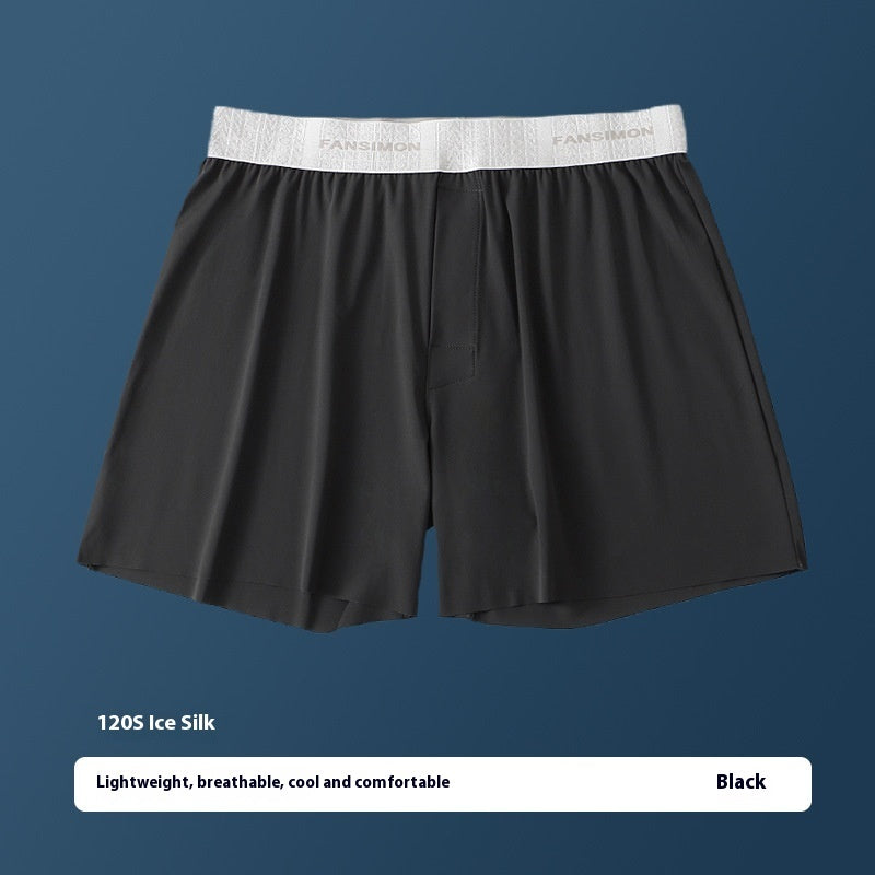 Ice Silk Underwear Loose Boxer