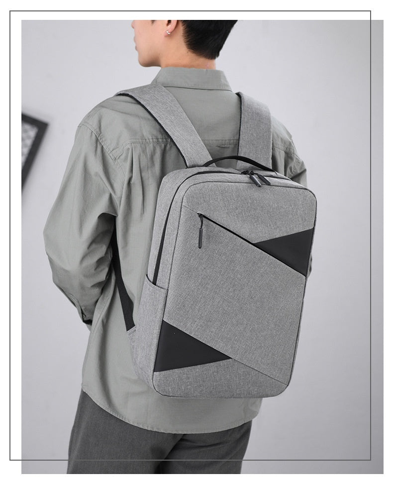 Business Computer Backpack Three-piece Set