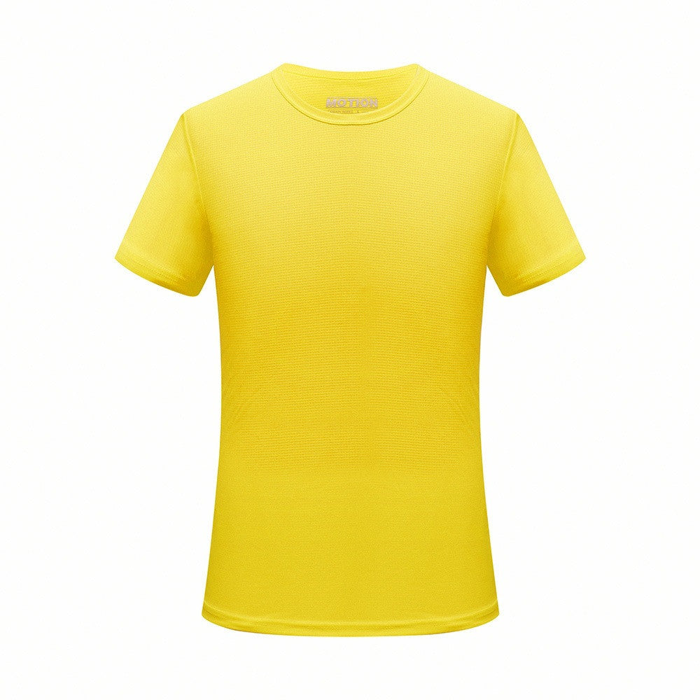 Men Quick Dry Solid Slim Fit T Shirt